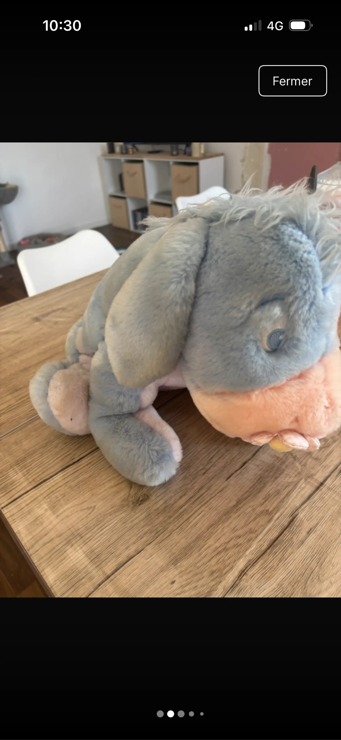 Pelúcia grande Bouriquet Ursinho Pooh, Disney Store – photo 2